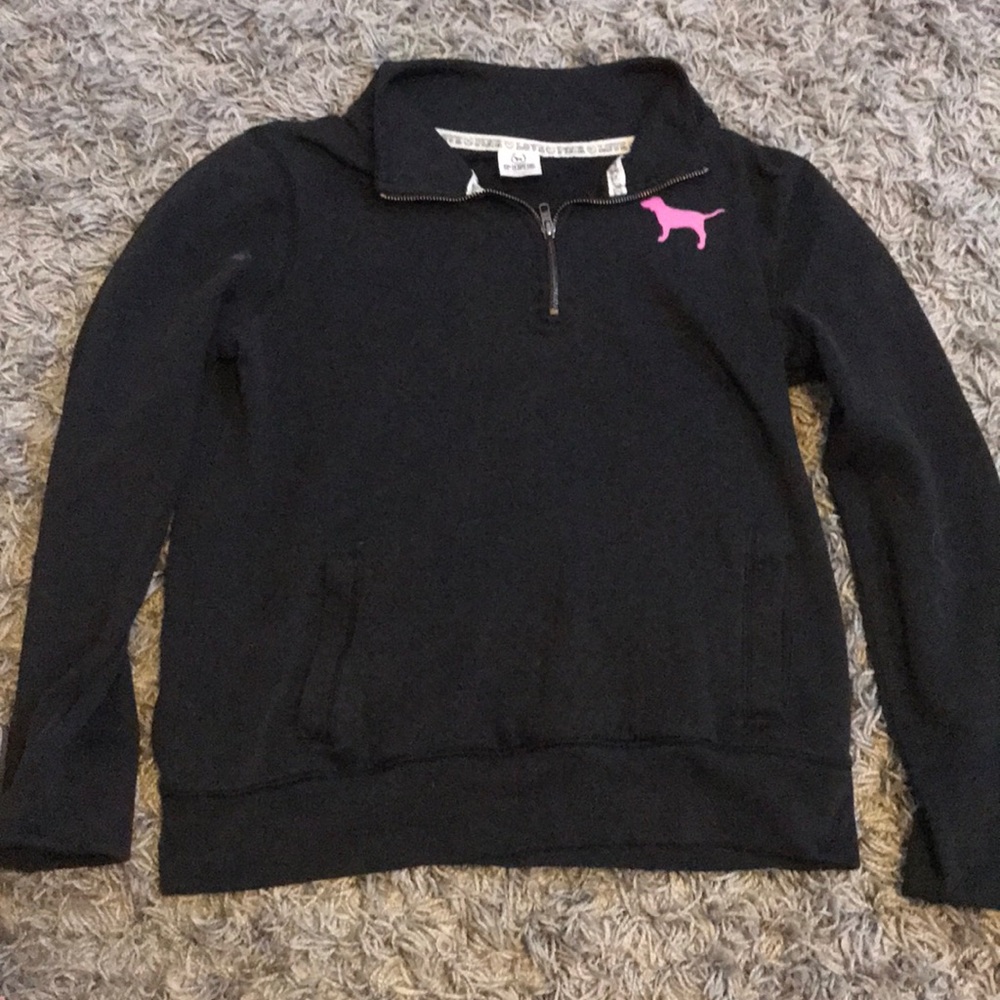 PINK half zip